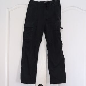 Hollister Men's Black Cargo Pants